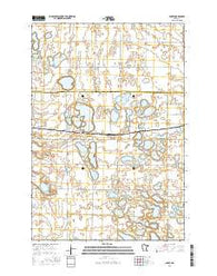 Barry Minnesota Current topographic map, 1:24000 scale, 7.5 X 7.5 Minute, Year 2016