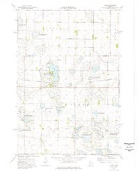 Barry Minnesota Historical topographic map, 1:24000 scale, 7.5 X 7.5 Minute, Year 1974