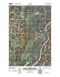 Bass Creek Minnesota Historical topographic map, 1:24000 scale, 7.5 X 7.5 Minute, Year 2010