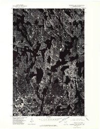 Basswood Lake NW Minnesota Historical topographic map, 1:24000 scale, 7.5 X 7.5 Minute, Year 1976