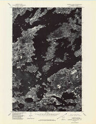 Basswood Lake SE Minnesota Historical topographic map, 1:24000 scale, 7.5 X 7.5 Minute, Year 1976