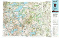 Battle Lake Minnesota Historical topographic map, 1:100000 scale, 30 X 60 Minute, Year 1986