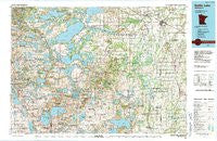 Battle Lake Minnesota Historical topographic map, 1:100000 scale, 30 X 60 Minute, Year 1986