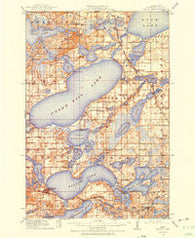 Battle Lake Minnesota Historical topographic map, 1:62500 scale, 15 X 15 Minute, Year 1912