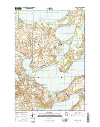 Battle Lake Minnesota Current topographic map, 1:24000 scale, 7.5 X 7.5 Minute, Year 2016