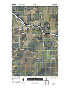 Baudette Minnesota Historical topographic map, 1:24000 scale, 7.5 X 7.5 Minute, Year 2010