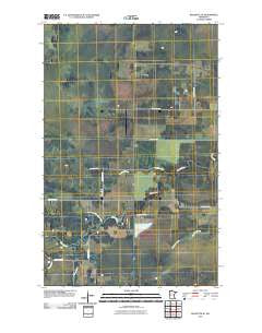 Baudette SE Minnesota Historical topographic map, 1:24000 scale, 7.5 X 7.5 Minute, Year 2010