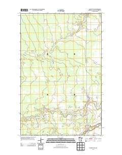Baudette SW Minnesota Historical topographic map, 1:24000 scale, 7.5 X 7.5 Minute, Year 2013