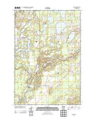 Baxter Minnesota Historical topographic map, 1:24000 scale, 7.5 X 7.5 Minute, Year 2013