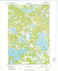 Bay Lake Minnesota Historical topographic map, 1:24000 scale, 7.5 X 7.5 Minute, Year 1973