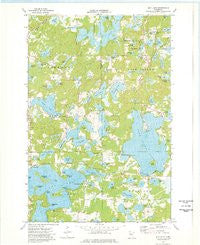 Bay Lake Minnesota Historical topographic map, 1:24000 scale, 7.5 X 7.5 Minute, Year 1973