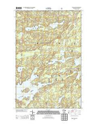 Bear Island Minnesota Historical topographic map, 1:24000 scale, 7.5 X 7.5 Minute, Year 2013