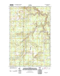 Bear River Minnesota Historical topographic map, 1:24000 scale, 7.5 X 7.5 Minute, Year 2013