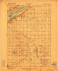 Beardsley Minnesota Historical topographic map, 1:62500 scale, 15 X 15 Minute, Year 1918