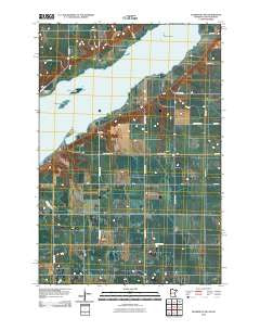 Beardsley NW Minnesota Historical topographic map, 1:24000 scale, 7.5 X 7.5 Minute, Year 2010