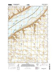 Beardsley NW Minnesota Current topographic map, 1:24000 scale, 7.5 X 7.5 Minute, Year 2016