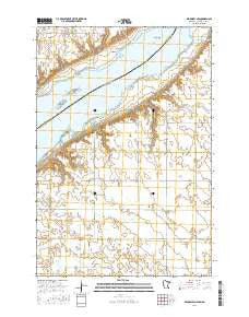 Beardsley NW Minnesota Current topographic map, 1:24000 scale, 7.5 X 7.5 Minute, Year 2016