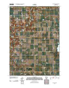 Beauford Minnesota Historical topographic map, 1:24000 scale, 7.5 X 7.5 Minute, Year 2010
