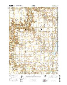Beauford Minnesota Current topographic map, 1:24000 scale, 7.5 X 7.5 Minute, Year 2016