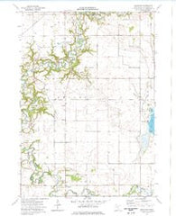 Beauford Minnesota Historical topographic map, 1:24000 scale, 7.5 X 7.5 Minute, Year 1974