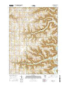 Beaver Minnesota Current topographic map, 1:24000 scale, 7.5 X 7.5 Minute, Year 2016
