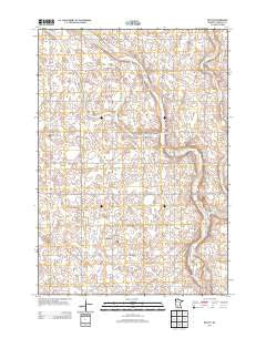 Bechyn Minnesota Historical topographic map, 1:24000 scale, 7.5 X 7.5 Minute, Year 2013