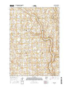 Bechyn Minnesota Current topographic map, 1:24000 scale, 7.5 X 7.5 Minute, Year 2016