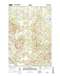 Becker Minnesota Current topographic map, 1:24000 scale, 7.5 X 7.5 Minute, Year 2016