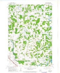 Becker Minnesota Historical topographic map, 1:24000 scale, 7.5 X 7.5 Minute, Year 1961
