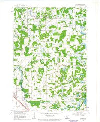 Becker Minnesota Historical topographic map, 1:24000 scale, 7.5 X 7.5 Minute, Year 1961
