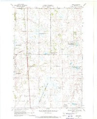 Bejou Minnesota Historical topographic map, 1:24000 scale, 7.5 X 7.5 Minute, Year 1969