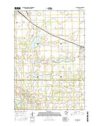 Belgrade Minnesota Current topographic map, 1:24000 scale, 7.5 X 7.5 Minute, Year 2016