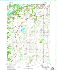 Belle Plaine North Minnesota Historical topographic map, 1:24000 scale, 7.5 X 7.5 Minute, Year 1981