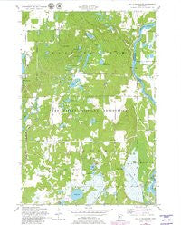 Belle Prairie NW Minnesota Historical topographic map, 1:24000 scale, 7.5 X 7.5 Minute, Year 1956