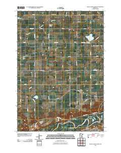 Belle Plaine North Minnesota Historical topographic map, 1:24000 scale, 7.5 X 7.5 Minute, Year 2010