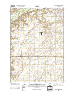 Belle Plaine South Minnesota Historical topographic map, 1:24000 scale, 7.5 X 7.5 Minute, Year 2013
