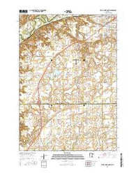 Belle Plaine South Minnesota Current topographic map, 1:24000 scale, 7.5 X 7.5 Minute, Year 2016
