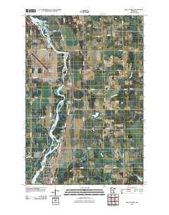 Belle Prairie Minnesota Historical topographic map, 1:24000 scale, 7.5 X 7.5 Minute, Year 2010