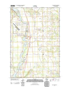 Belle Prairie Minnesota Historical topographic map, 1:24000 scale, 7.5 X 7.5 Minute, Year 2013