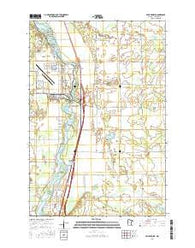 Belle Prairie Minnesota Current topographic map, 1:24000 scale, 7.5 X 7.5 Minute, Year 2016