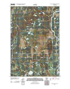 Belle Prairie NW Minnesota Historical topographic map, 1:24000 scale, 7.5 X 7.5 Minute, Year 2010