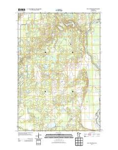 Belle Prairie NW Minnesota Historical topographic map, 1:24000 scale, 7.5 X 7.5 Minute, Year 2013