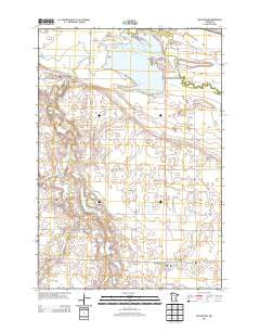 Bellingham Minnesota Historical topographic map, 1:24000 scale, 7.5 X 7.5 Minute, Year 2013