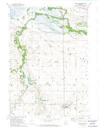 Bellingham Minnesota Historical topographic map, 1:24000 scale, 7.5 X 7.5 Minute, Year 1971