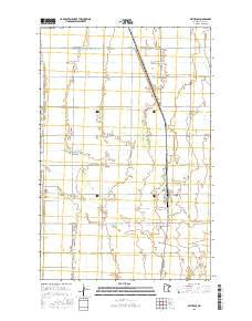 Beltrami Minnesota Current topographic map, 1:24000 scale, 7.5 X 7.5 Minute, Year 2016