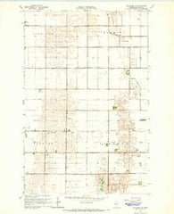 Beltrami SW Minnesota Historical topographic map, 1:24000 scale, 7.5 X 7.5 Minute, Year 1964