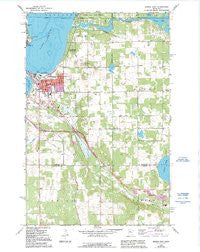 Bemidji East Minnesota Historical topographic map, 1:24000 scale, 7.5 X 7.5 Minute, Year 1968