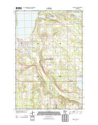 Bemidji East Minnesota Historical topographic map, 1:24000 scale, 7.5 X 7.5 Minute, Year 2013