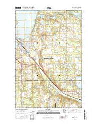 Bemidji East Minnesota Current topographic map, 1:24000 scale, 7.5 X 7.5 Minute, Year 2016