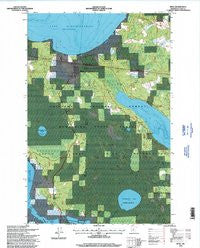 Bena Minnesota Historical topographic map, 1:24000 scale, 7.5 X 7.5 Minute, Year 1996